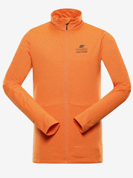 ALPINE PRO Orangefarbener Herren ALPINE PRO Goll Sport-Kapuzenpullover